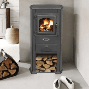 Ekonomik LUX N Wood Burner 6.5kW Blist Stove_GRAY