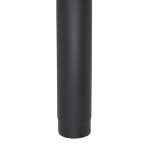 Pipe – Ø 125mm (5inch) / 500 mm black matt
