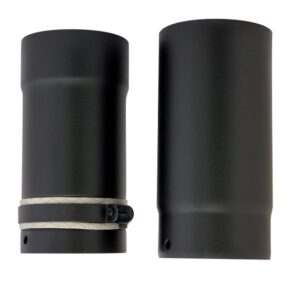 Pipe – Ø 150mm (6inch) / 250mm 2 Part Adjustable Pipe black matt