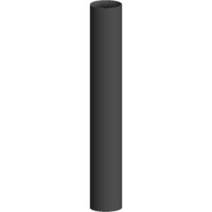 Starter Pipe – Ø 150mm (6inch) / 1000mm black matt