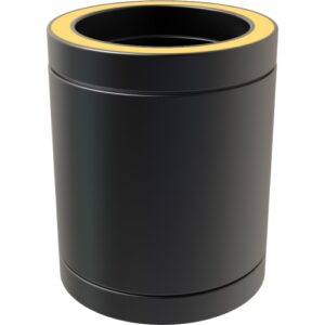 Pipe 250mm – Ø 125 (5inch) / Twin Wall Black Matt