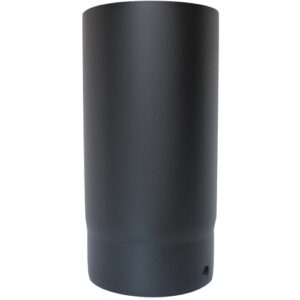 Pipe &ndash; &Oslash; 125mm (5inch) / 250 mm black matt