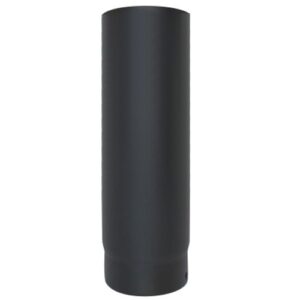 Pipe &ndash; &Oslash; 125mm (5inch) / 500 mm black matt