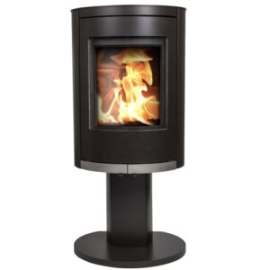 Ovale on Pedestal 5kW Wood-Burning Stove