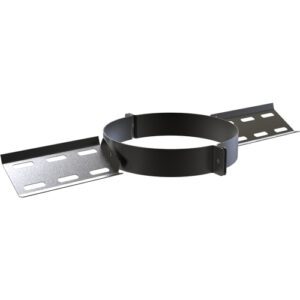 Roof Support - &Oslash; 150 /  Twin Wall Black Matt