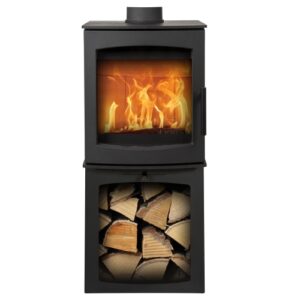 Tinderbox MEDIUM on Log Box 5 kW ECO Design Smoke Control