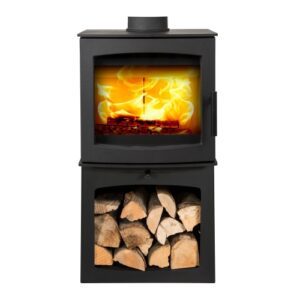 Tinderbox SMALL on Log Box 4,9 kW ECO Design Smoke Control