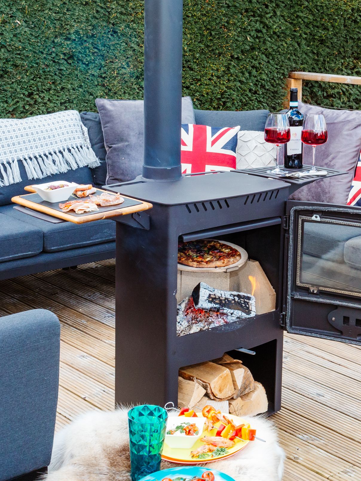 Arada Versatile Garden Heater Outdoor Cooking - Image 4