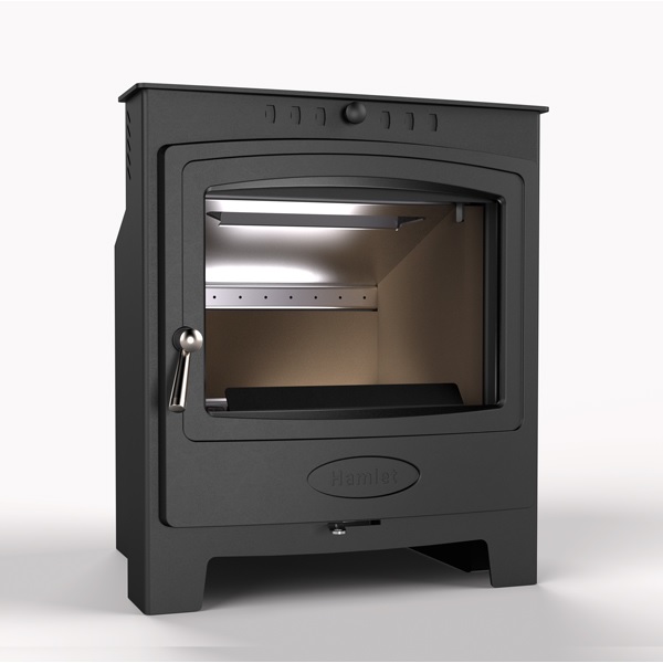 Hamlet Solution 7 (S4) Inset Multifuel Stove 7kW – Ecodesign Ready with Classic Design