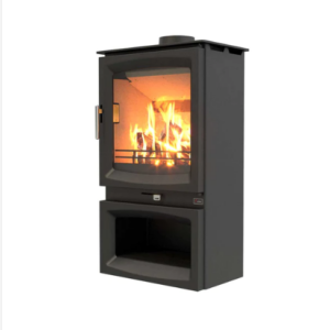 Burnbright with LogBox Stove – Freestanding Wood Burning 5kW