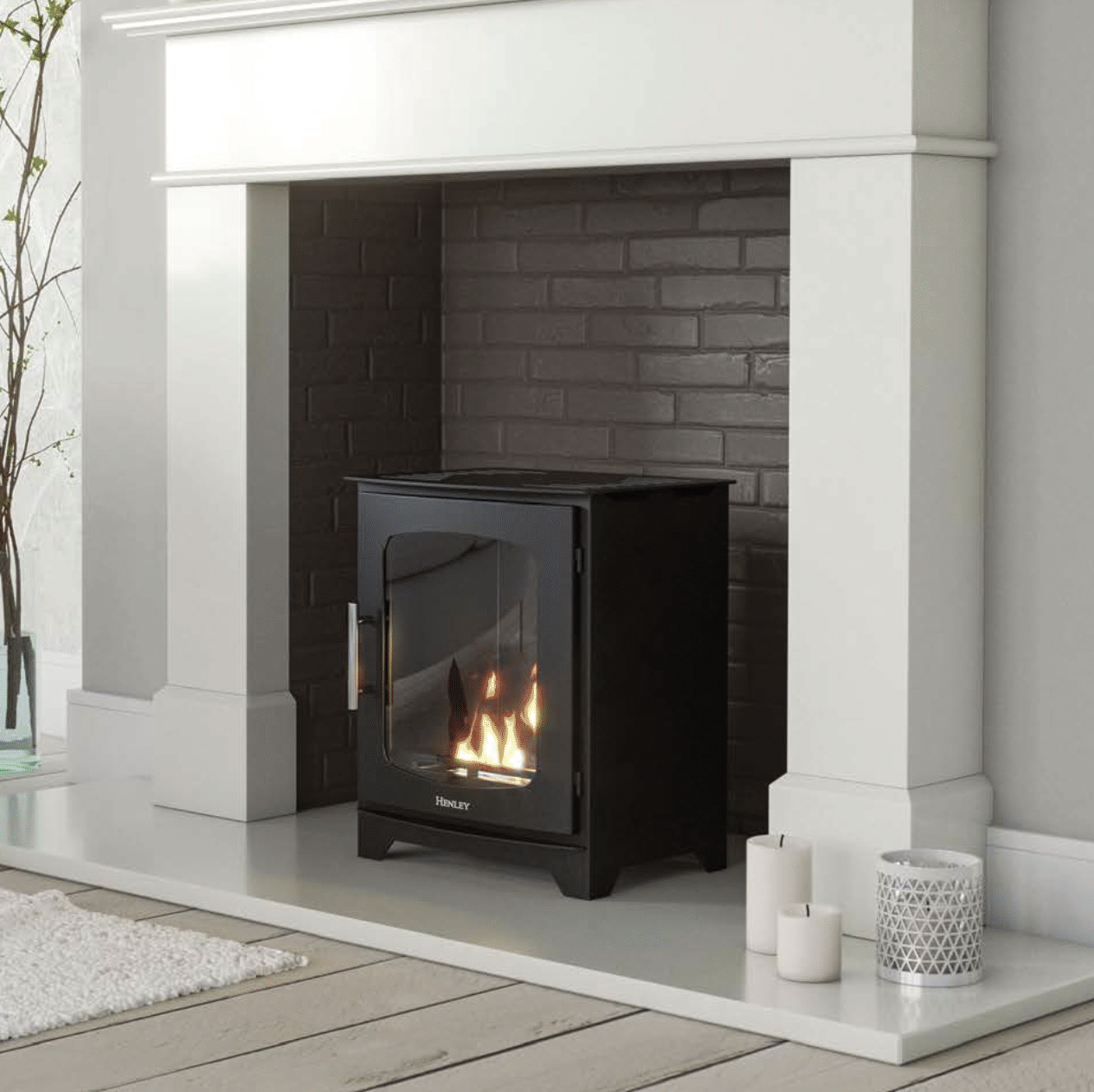 Hazelwood Compact Bio Fireplace – Stylish and Contemporary Heating