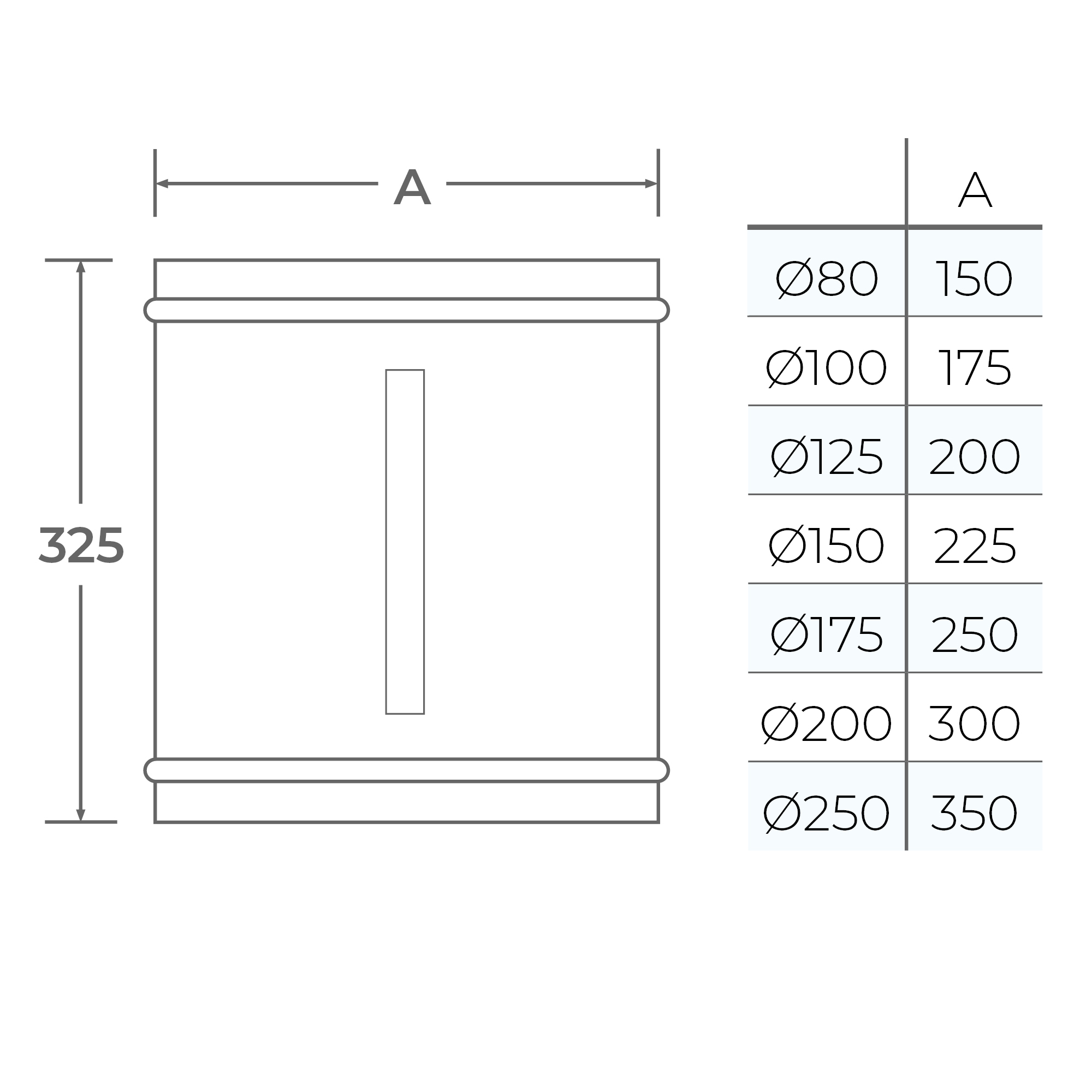 Wall Sleeve for Chimney Flue Protection - Ø 150 - Image 3
