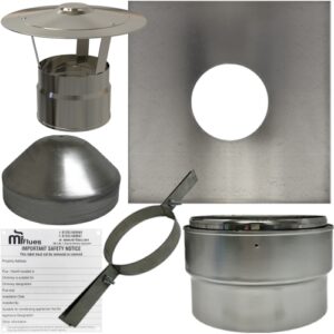 Installation Pack No.2 | Rain Cap Installation Kit with 125mm Flex Adaptor