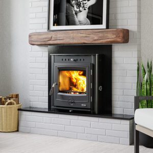 Achill 17.5kW Multi-Fuel Insert Boiler Stove | DEFRA, External Air Supply