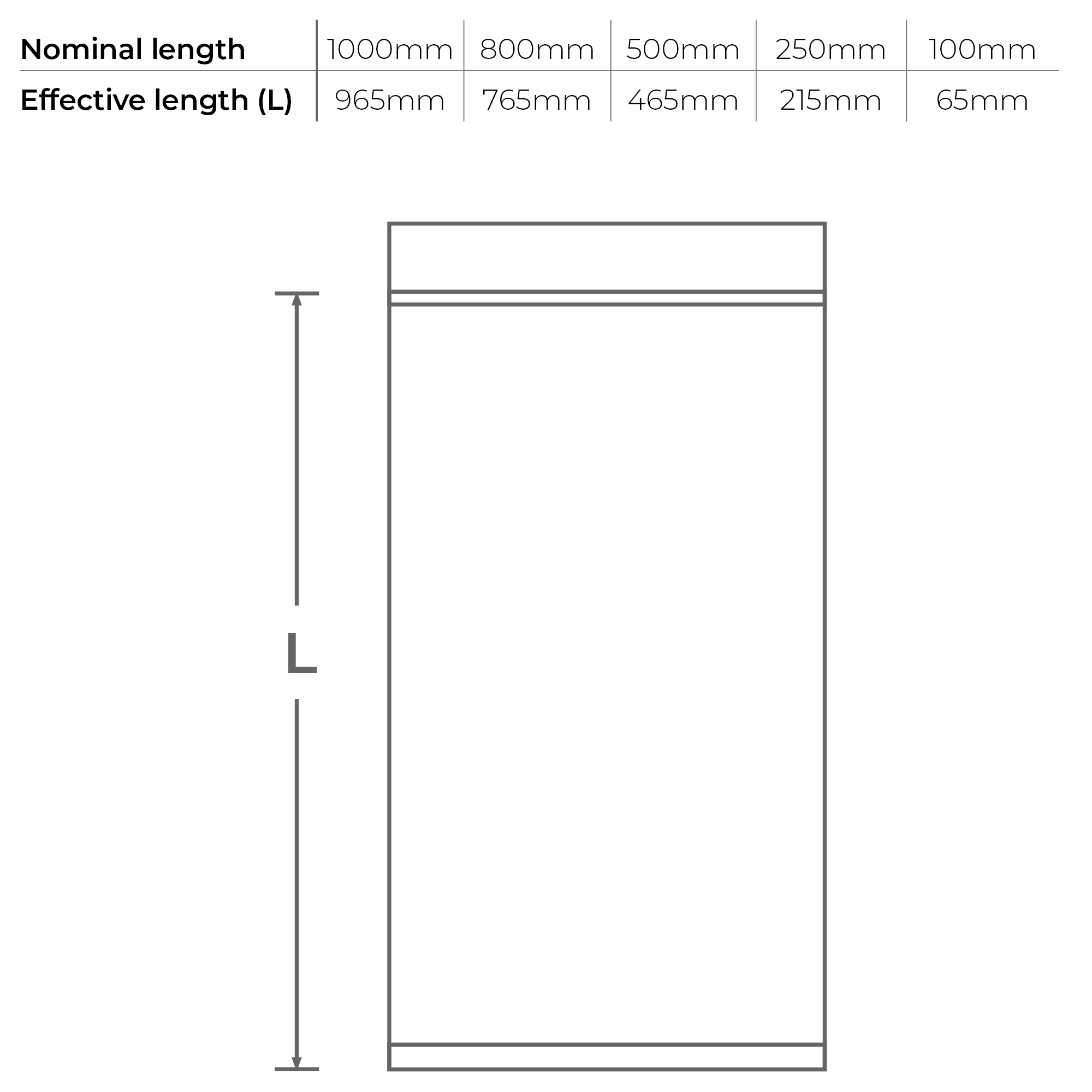 Pipe 800mm Ø 125 - Rigid Stainless Steel Chimney Flue for Fuel / Gas - Image 3
