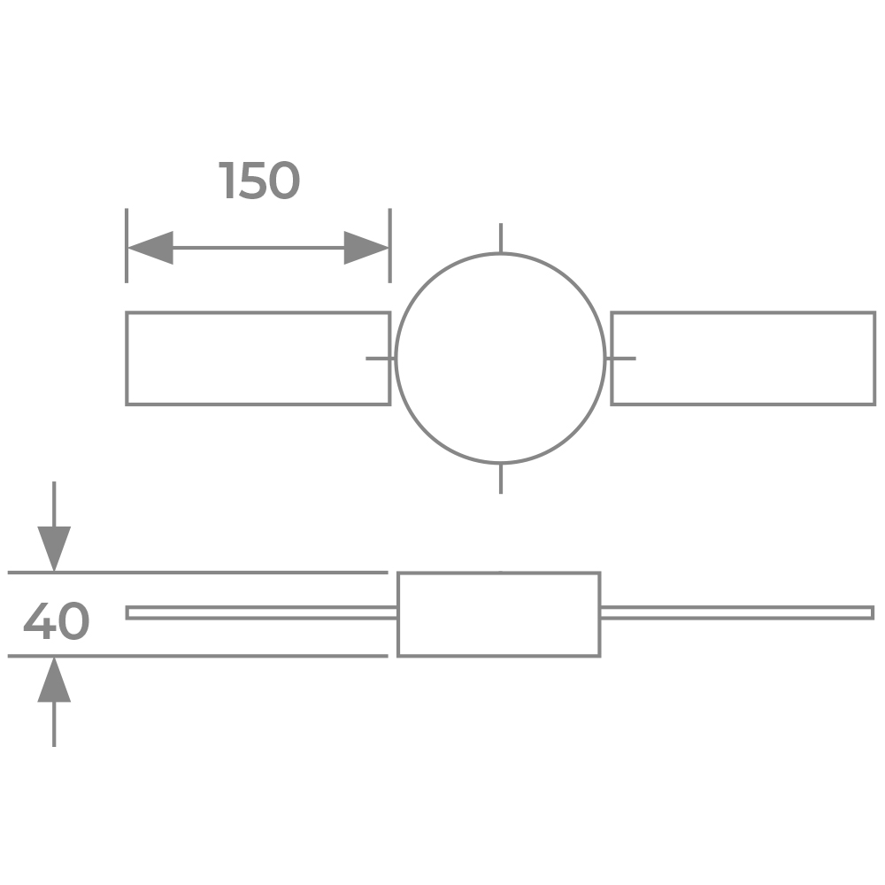 Roof Support Ø 125 - Adjustable Chimney Support for Fuel/Gas/Oil - Image 3