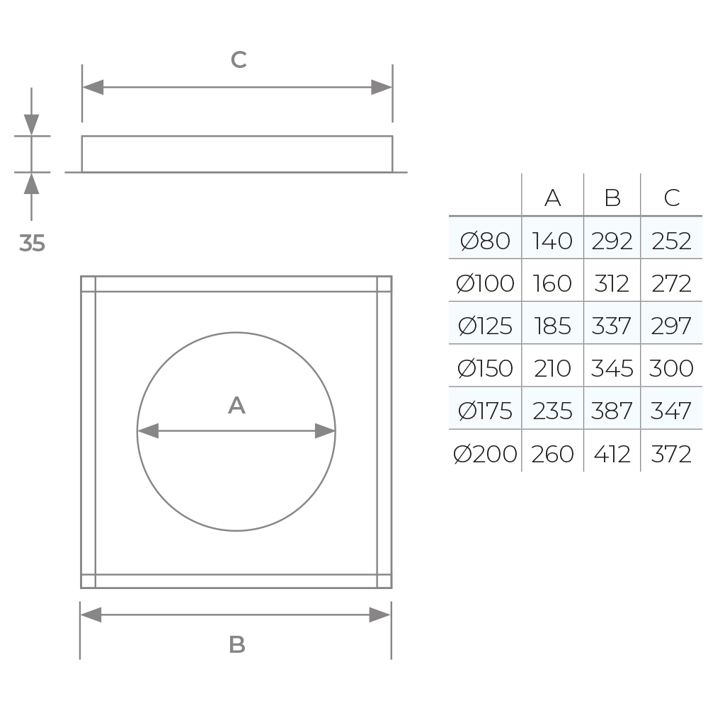Firestop Plate Ø 150 - Essential Fire Safety for Chimney Floor Penetrations - Image 3
