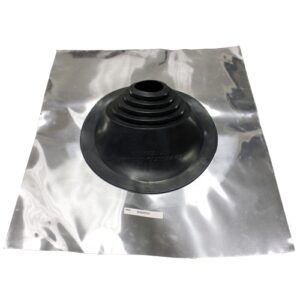 Size 15 Low Temp Black EPDM Flashing for Tiled Roofs | &Oslash; 125-225mm