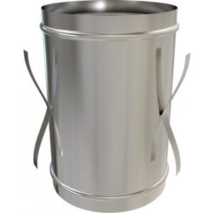Wall Sleeve &Oslash; 150 | Chimney Protection for Wall Passages | For Fuel /Gas/Oil