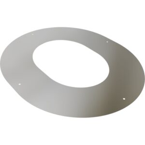 Round Finishing Plate 90&deg; &Oslash; 150 | One-Piece Design