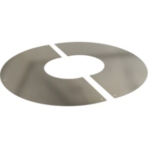 2-Piece Fixed Finishing Plate 90&deg; &Oslash; 150 |  150mm Wide