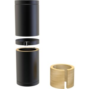 Adjustable Pipe 250-350mm &ndash; &Oslash; 125 | Durable Stainless Steel Flue Pipe