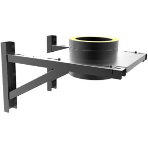 Adjustable Base Support 80-280mm - &Oslash; 125 | TWPro MB for Chimney Support