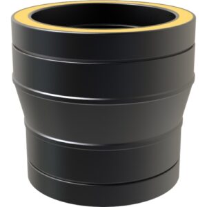 Twin Wall to Twin Wall Increaser &ndash; &Oslash; 125-150mm | High-Quality Increaser