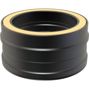 Pipe 100mm &Oslash; 150 &ndash; Rigid Stainless Steel Chimney Flue for Solid Fuel & Gas