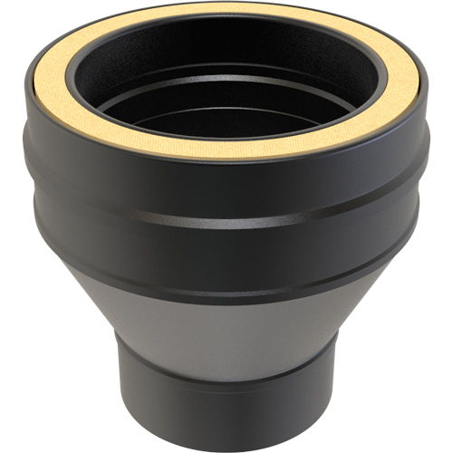 Universal Single Wall to Twin Wall Increaser Ø125 to Ø150-Flue Connector