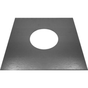 Top Plate &ndash; &Oslash; 150 | Stainless Steel (400mm) square
