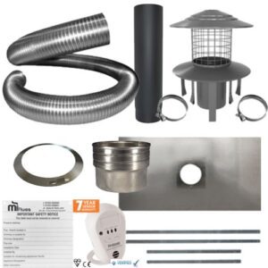 Complete Installation Pack (8 pieces) |  &Oslash; 150mm