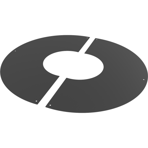 Round Finishing Plate 90° Ø 150 | 150mm Wide | Professional Finish
