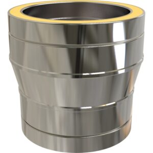 Adaptor &ndash; Twin Wall to Twin Wall Increaser- &Oslash; 150-175mm