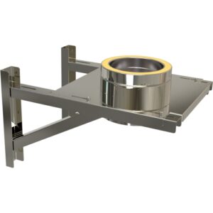 Adjustable Base Support 80-280mm – Ø 150 | TWPro MB for Chimney Support