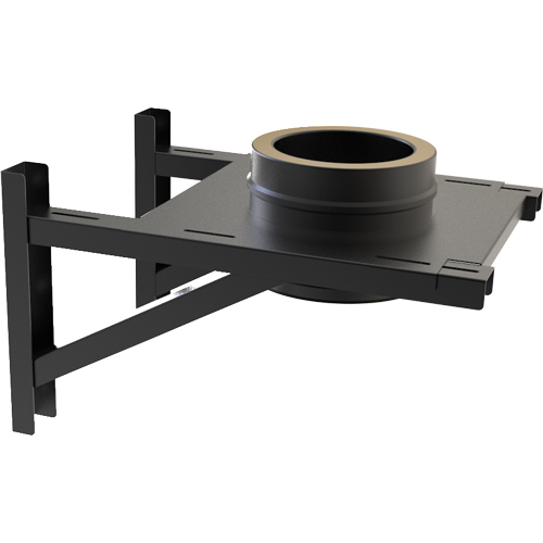 Adjustable Base Support 80-280mm Ø 125 - Vertical Chimney Support