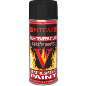 Heat Resistant Spray Paint-BLACK 400ml