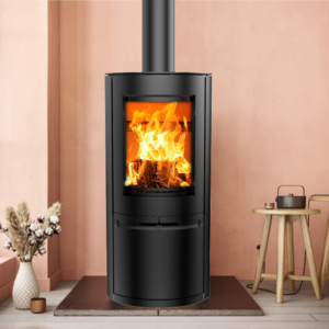 Oval Poppy Round 4.8kW Woodburning Stove