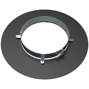 Round Magnetic Finishing Plate 90&ordm; &ndash; &Oslash; 150 /  Black Matt
