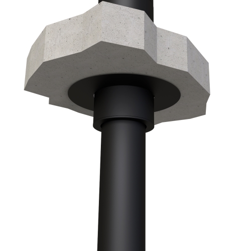 Round Magnetic Finishing Plate 90º - Ø 150 / Black Matt - Image 5