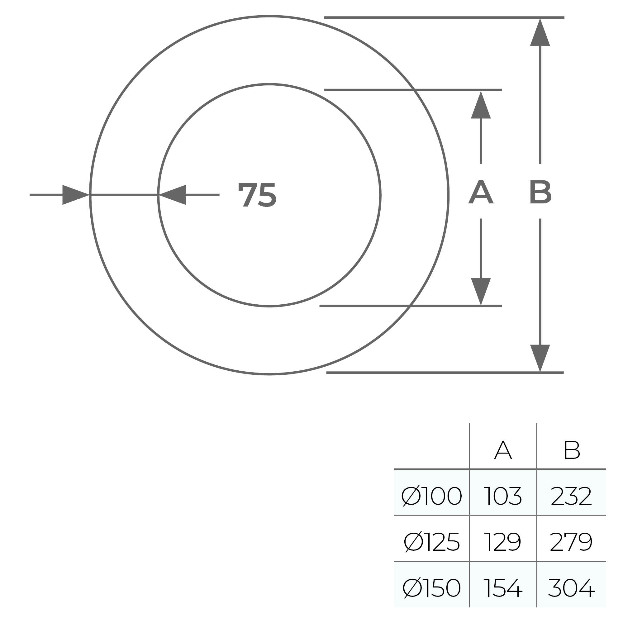 Round Magnetic Finishing Plate 90º - Ø 150 / Black Matt - Image 6