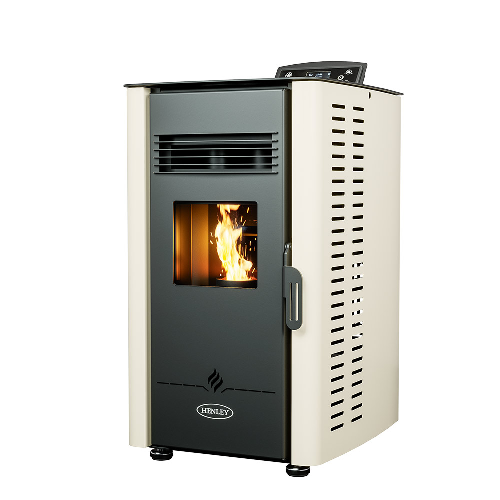 Elm Eco 4 Pellet Stove 4kW BEIGE - Henley
