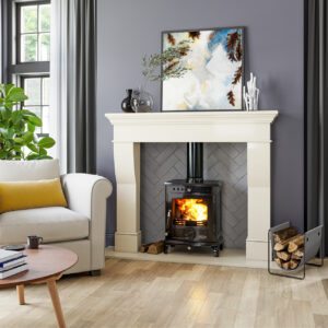 Aran Multi Fuel (Eco)- Freestanding Stove 5kW / Enamel Black
