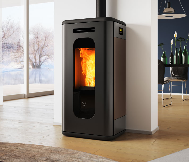 Elide 9 VIP Vivace 9kW Pellet Stove - Henley - Image 2
