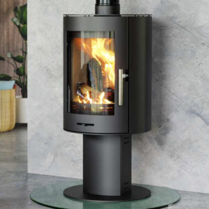 Geneva Pedestal A+ 5kW Wood Burning Stove