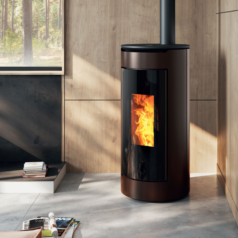 Sibilla VIP 7kW Quiet Pellet Stoves - Henley - Image 2