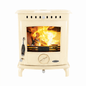 Aran Multi Fuel (Eco)- Freestanding Stove 5kW / Enamel Cream