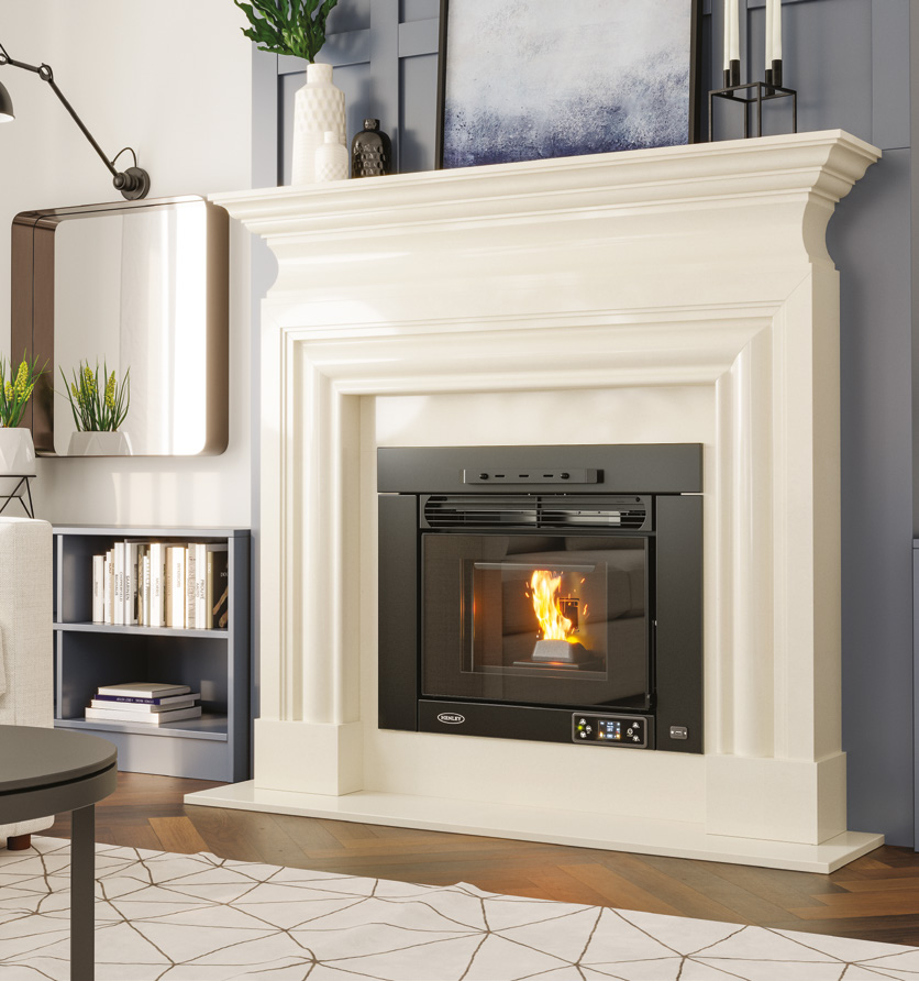 Elm 11 Insert Pellet Stove 11 kW - Henley - Image 2