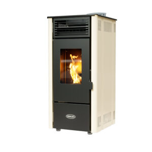 Elm Eco 8 Pellet Stove 8kW BEIGE &ndash; Henley