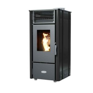 Elm Eco 8 Pellet Stove 8kW BLACK &ndash; Henley